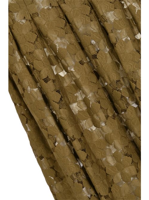 Gonna midi MSTAIRONE in pizzo Verde kaki MAX MARA STUDIO | 2616771011600001